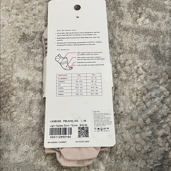 Lululemon Socks - Picture 2 of 4